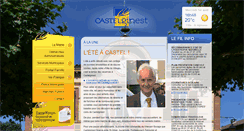 Desktop Screenshot of mairie-castelginest.fr